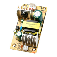 Alimentation à découpage à cadre ouvert 12V 4A 60W à sortie unique, efficacité 95%, AC-DC, pour PCB, CCTV, IoT, médical, pilote LED, industriel