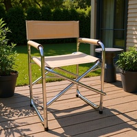 Chaise pliante en tissu Juxing pour l'extérieur - Idéale pour l'entraînement sur le terrain, les réunions de direction, les commandes, les loisirs et le camping portable
