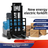 Chariot élévateur électrique compact CPD-08 de 0,8 tonne, nouveau modèle à trois points, pour le transfert de petites charges
