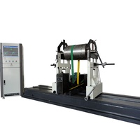 Máquina de equilibrio dinámico Horizontal, acoplamientos de cardán, generador de accionamiento, Motor, Rotor, máquina de equilibrio