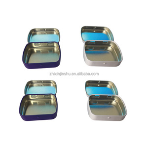 Của Trung Quốc nóng bán Chứng Khoán mini hộp thiếc đen trắng bạc hà Lozenges <span class=keywords><strong>tin</strong></span> có thể kim loại đóng gói cho nhai kẹo cao su đường cho thực phẩm sử dụng - Product Image 5