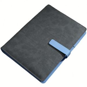 Exquisita Libreta de Hojas Sueltas A5/B5 con Cubierta de Cuero PU, Agenda de Oficina, Planificador con Encuadernación en Espiral y Cierre Magnético - Product Image 4
