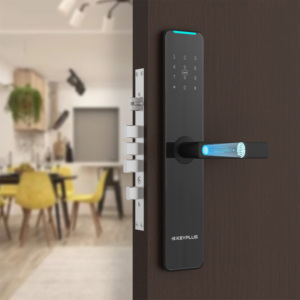 New Arrival Product Fingerprint Mechanical Power Sliding <b>Smart</b> Door <b>Lock</b> KX1 Door <b>Locks</b> - Product Image 4