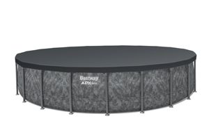 Bestway 561JZ/561JY/561JYE APX 365 <span class=keywords><strong>Piscine</strong></span> familiale à cadre hors sol ronde 6.71 m X 1.32 m en PVC - Product Image 5
