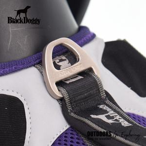 BlackDoggyデザイナーペットアパレル反射犬チェストハーネスパッド入りハンティングハーネス - Product Image 3