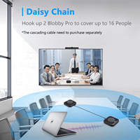 BOYA Blobby Pro Réduction du bruit Bt Haut-parleur 4 Mic Array USB Microphone de conférence pour les réunions Appels en ligne Streaming