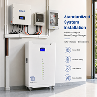 Batterie solaire 48V 200Ah, prix abordable, 10kWh, vente au détail, directement de l'usine, coopération avec les agences résidentielles