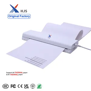 A4 Portable Thermal Printer Supports Thermal Paper Wireless Mobile Travel A4 Portable Thermal Printer For Office