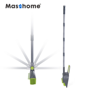 Masthome Stainless Steel Long Handle Household Floor Plastic Broom And Dustpan