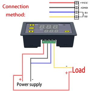 W3230 12V 24V sonda AC110-220V linea 20A digitale di controllo della temperatura Display a LED termostato con calore/raffreddamento strumento di controllo - Product Image 5