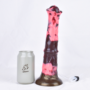 FAAK Manual Control Delay Ejaculation Squirting Dildo <strong>Pussy</strong> Lesbian <strong>Massage</strong> <strong>Wand</strong> for Masturbate with Pump - Product Image 2