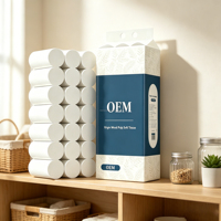 Fabricant de produits en papier, personnalisation du logo, rouleau de papier toilette extra doux, papier résistant à l'humidité, pelliculage brillant