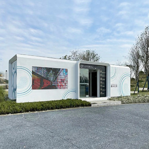 Estación de Viaje de la Zona Turística del Parque Urbano, Números de Moda, Construcción, Ensamblaje, Cápsula Espacial, Estación Móvil Inteligente - Product Image 2