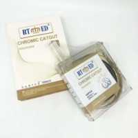 Sutures vétérinaires PDO PGA RPGA PGLA Catgut Nylon en cassette, fils de 25m, 75m, 100m, support OEM
