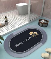 Ensemble de salle de bain personnalisé : rideau de douche, tapis de sol et tapis de toilette pour la décoration de la salle de bain à domicile