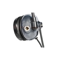 Casque robuste à double oreillettes en fibre de carbone avec suppression du bruit, prise XLR pour talkie-walkie