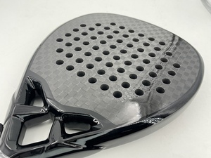 Chine <span class=keywords><strong>Raquette</strong></span> de <span class=keywords><strong>padel</strong></span> professionnelle en <span class=keywords><strong>forme</strong></span> de diamant personnalisée en fibre de carbone de marque la mieux classée avec filet en nylon Fabricants - Product Image 5