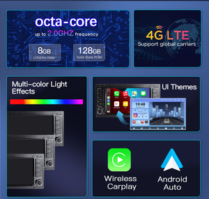 Âm thanh nổi 2 DIN <span class=keywords><strong>Android</strong></span> 14 | cho VW Touareg/vận chuyển T5 (2004-2011) | Carplay không dây | <span class=keywords><strong>GPS</strong></span> 4g | màn hình cảm ứng HD - Product Image 4