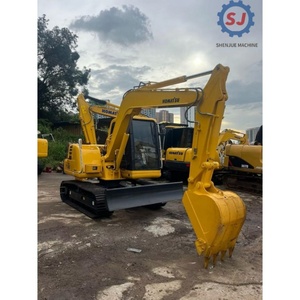 Miniexcavadora Komatsu PC60 de 6t Usada en Venta, Ideal para Excavación de Cimentaciones - 40% Más Barata que Nueva y en Buenas Condiciones - Product Image 2