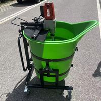 Malaxeur électrique monophasé 230L 4KW pour ciment autolissant et poudre détergente, équipement de nivellement de sol avec moteur à pales