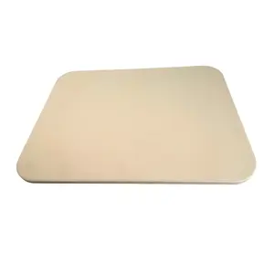 Fábrica fornecimento 15*12 inch retangular Cordierite Pizza pedra para cozinhar o cozimento