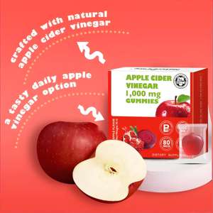 Gomitas Veganas ACV con Vino de Manzana, Ácido Fólico, Vitaminas B6 y B12, Pomegranado y Remolacha, 30 Unidades - Product Image 5