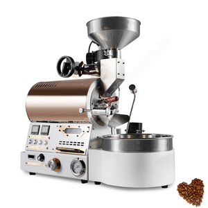 Tostadores de Café de Acero Inoxidable de 20 kg y 30 kg para Negocios, Máquinas Tostadoras de Café CQ-15, Máquinas Tostadoras de Café Caseras - Product Image 5