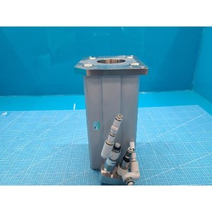 Cylindre pneumatique compact CKD CKD SSD-100-200-FL332622, utilisé comme pièce détachée pour équipement semi-conducteur d'occasion - Product Image 6