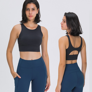 Sujetador deportivo de tiras para mujer de alto soporte OEM Align Fabric Camo Bra Nuevos colores Transpirable Ligero Tallas grandes Estilo simple - Product Image 3