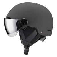 Casque de ski intelligent, visière intégrée, compatible caméra, compatible queue de cheval, ajustement réglable, OEM/ODM