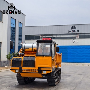New 10 Ton Tracked Transport Vehicle Large Water <b>Conservancy</b> Project Special Crawler Dump Truck 8x4 Left Fast Gearbox 10 Ton Loa - Product Image 3