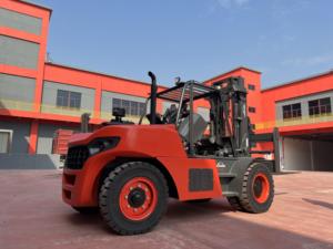 Chariot élévateur Linde série 1408 8t/10t diesel, puissance forte et rendement efficace, modèle CPCD HT80D/HT100D - Product Image 4