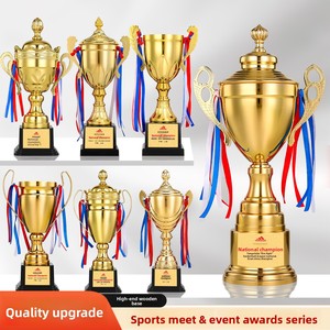 Trofeo in Metallo Elettroplaccato, Design Personalizzato, Medaglia Creativa per Campioni di Calcio e Basket, <span class=keywords><strong>Coppa</strong></span> Premio per Bambini - Product Image 3