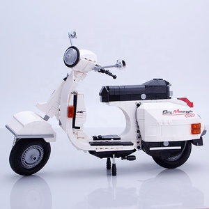 XB-03002 732 قطعة بناء الطوب ذكي الجمعية نموذج دراجة نارية ربط كتل لعبة cada - Product Image 4