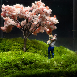 Figur Miniatur Anjing IOTA Skala 1/64 Bahan ABS Kondisi Baru Resin Duduk Model Miniatur untuk Adegan Mainan yang Sesuai dengan Frozen - Product Image 1