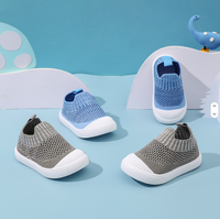 Chaussures de marche légères et respirantes pour enfants, baskets à enfiler pour garçons et filles