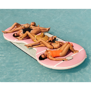 Nuevo Diseño de Piso para Canchas Deportivas al Aire Libre, Cancha de Pickleball <span class=keywords><strong>Flotante</strong></span> para Deportes Acuáticos - Product Image 5