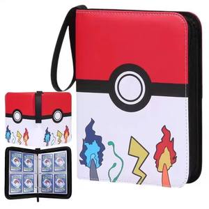 Offre Spéciale : Porte-cartes <span class=keywords><strong>Pokémon</strong></span>, Classeur de cartes à collectionner, <span class=keywords><strong>Album</strong></span> <span class=keywords><strong>Pokémon</strong></span> avec 50 feuilles premium à 4 pochettes, Contient 400 cartes - Product Image 4