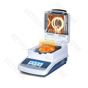 NEUE KT-SH Serie 0,001g Digital Balance <span class=keywords><strong>Halogen</strong></span> Wärme lampe Trocknungs maschine Feuchtigkeit analysator für Getreide, Lebensmittel, Boden - Product Image 2