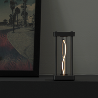 Lampe de nuit carrée en acrylique avec logo personnalisé, lampe de bureau LED USB, lampe photo personnalisée pour la décoration de la chambre à coucher