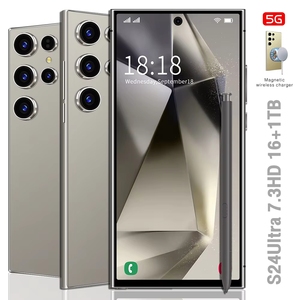 Oferta Especial: Teléfonos Inteligentes S24 Ultra 5G con Doble SIM, Teléfono Móvil para Juegos, S 16GB+1TB 5G - Product Image 1