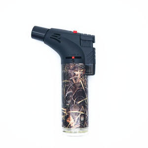 2025 nouvelle arrivée logo personnalisé rôti Jobon Jet flamme gaz incliné torche briquet avec la serrure - Product Image 4