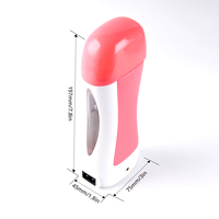 Calentador de Cera en Cartucho Roll-on WAXKISS CWH-003 de 100 ml, Máquina Portátil de Depilación con Cera Suave