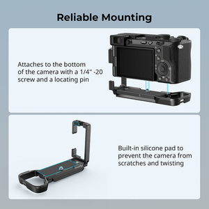 Support en L SmallRig pour <span class=keywords><strong>Sony</strong></span> A7C II A7CR Alpha <span class=keywords><strong>7C</strong></span> II 7CR compatible Arca, fixation rapide pour prise de vue horizontale et verticale sur trépied - Product Image 3