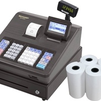 Vente directe usine, prix bas, papier thermique Unifon 3 1/8" x 230' double couche 57x40mm blanc pur 100% pâte de bois vierge