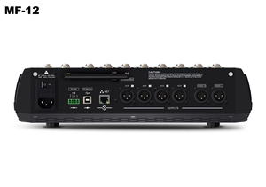 OEM 12 Kanal Prosesor Efek Audio Profesional DSP Mixer Digital Konsol Kontrol Aplikasi Meja Mixer Suara Digital Langsung MF-12 - Product Image 5