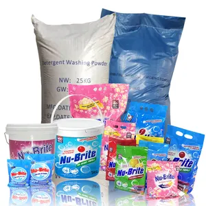 OEM Bulk Manufacture Washing Detergent Powder Cleaning Products for Home Laundry Powder in Bucket