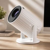 Mini projecteur intelligent Transjee A20 |   Mise au point automatique et 180° °   Rotatif |   Prise en charge Full HD 1080P |   Projecteur de films portable