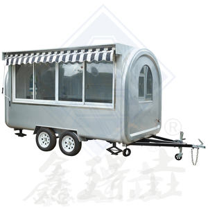 Al Aire Libre Mini Mobile Coffee Donuts Food Truck Trailers Shop Carts Quioscos personalizados <span class=keywords><strong>para</strong></span> la venta Diseño Food Truck - Product Image 1