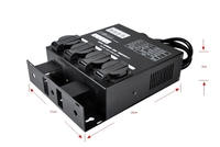 Console de gradation PWM DMX512 4 canaux JIUAN 6,3A/CH 4000W Contrôle d'éclairage LED Gradateur